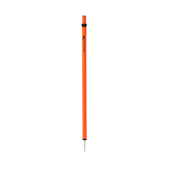 Tyczka treningowa Yakima Sport metalowa końcówka pomarańczowa 100684