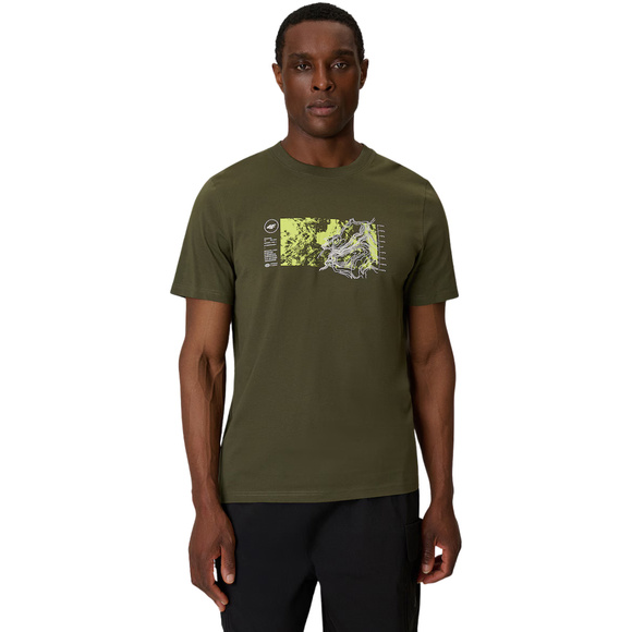 Koszulka męska 4F M2823 khaki 4FWSS26TTSHM2823 43S