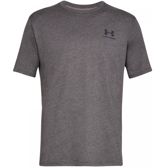 Koszulka męska Under Armour Sportstyle Left Chest SS ciemny szary 1326799 019