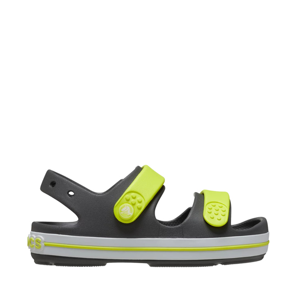 Sandały dla dzieci Crocs Crocband Cruiser szaro-zielone 209424 1NJ