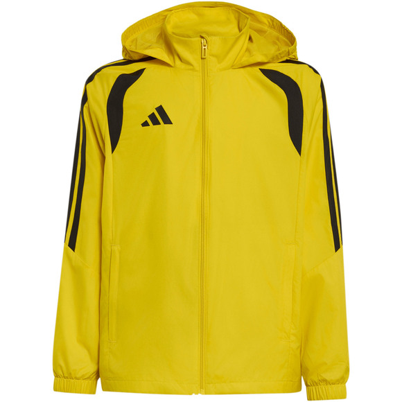 Kurtka dla dzieci adidas Tiro 26 League Windbreaker żółta KT2425