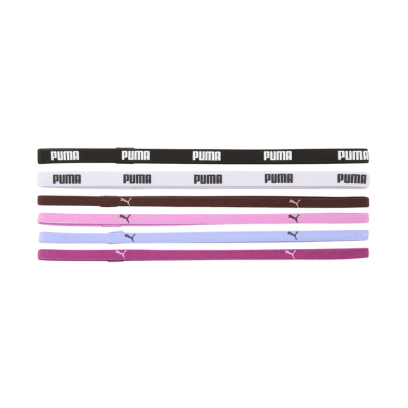 Opaski na włosy Puma Sportbands 6 szt. 53452 29