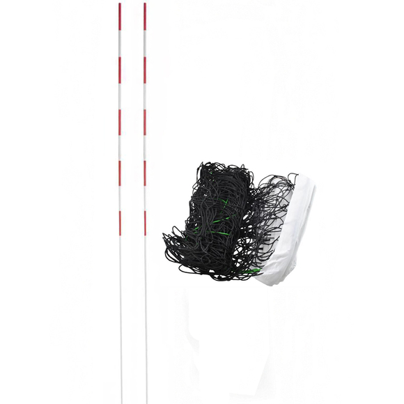 Siatka do siatkówki z antenkami Netex 9,5 m x 1 m czarna SI0007