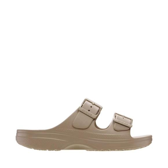 Klapki damskie Crocs Saturday Sandal beżowe 213586 214