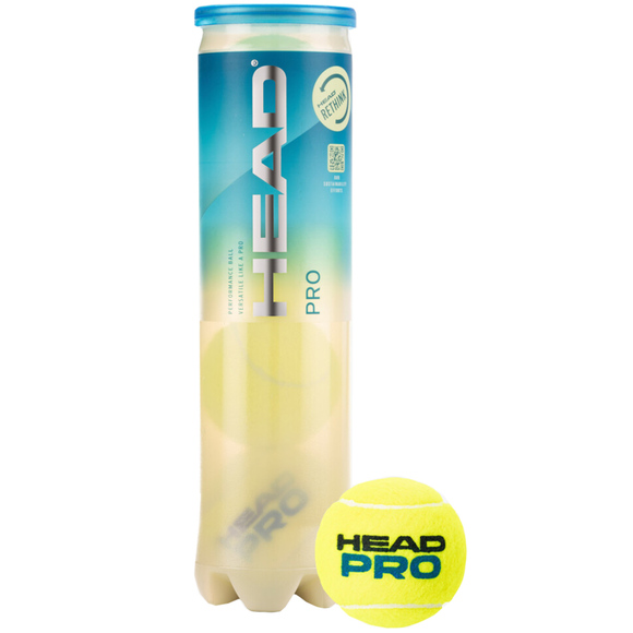 Piłki do tenisa ziemnego Head Pro 4szt 571604
