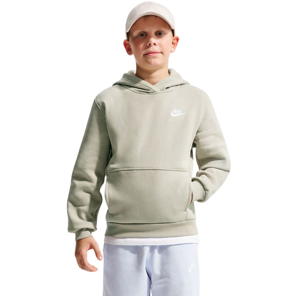 Bluza dla dzieci Nike Sportswear Club Fleece jasnozielona FD3000 304