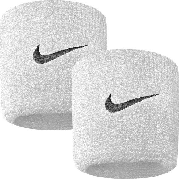 Frotka na rękę Nike Swoosh biała 2szt NNN04101  