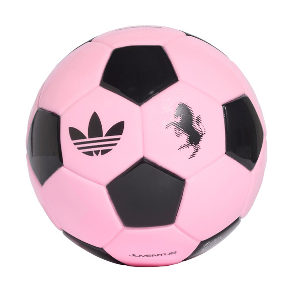 Piłka nożna adidas Juventus Away Mini różowo-czarna KE5117