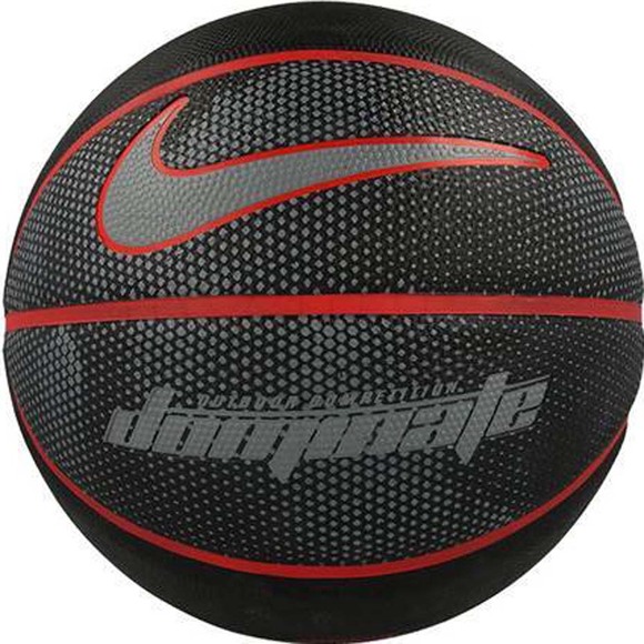 Piłka koszykowa Nike Dominate 8P czarno-czerwona NKI0001907