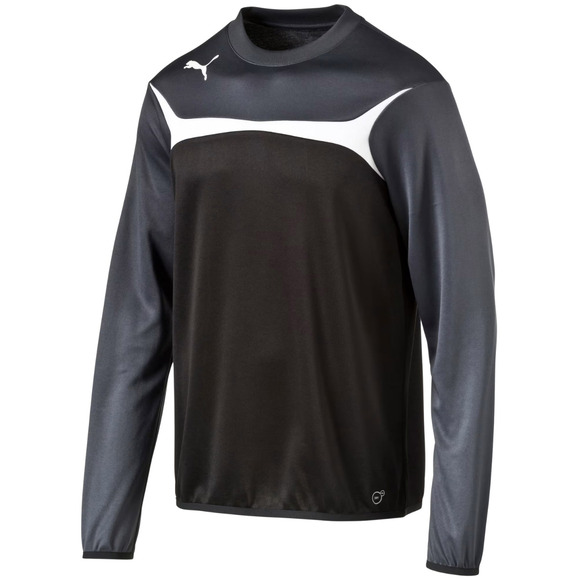 Bluza męska Puma Esito 3 Training Sweat czarno-szara 653967 03