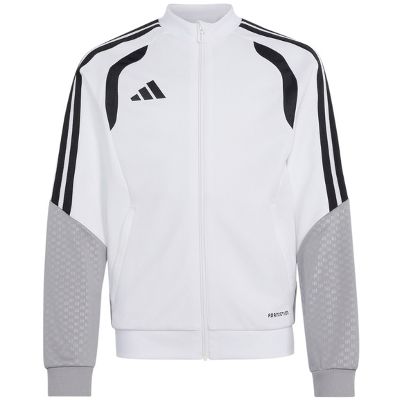 Bluza dla dzieci adidas Tiro 26 Competition Training biało-szara KA7716