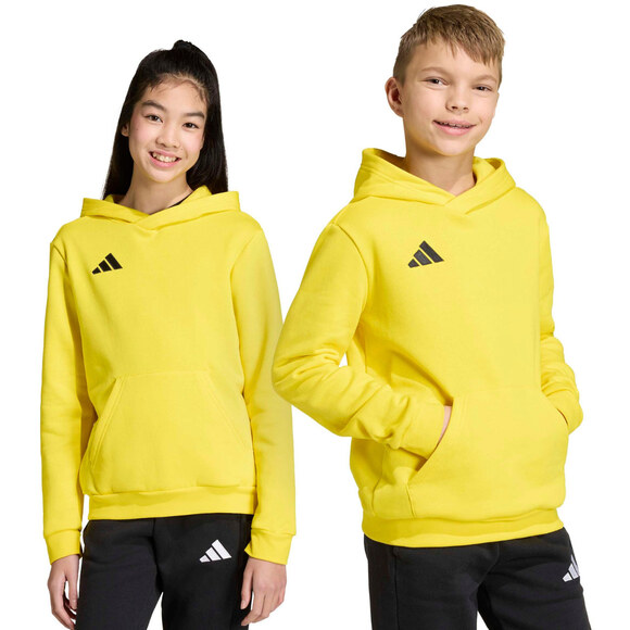 Bluza dla dzieci adidas Entrada 26 Hoody żółta JZ6564
