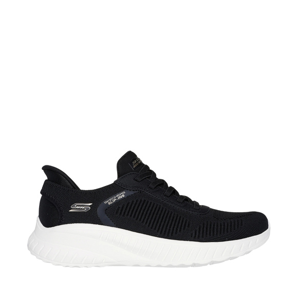 Buty damskie Skechers Bobs Squad czarne 117497 BLK
