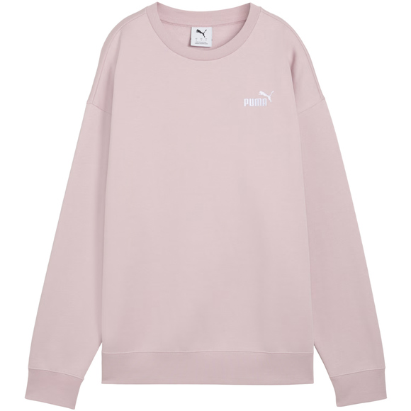 Bluza damska Puma ESS Small No. 1 Logo Relaxed Crew różowa 633268 49