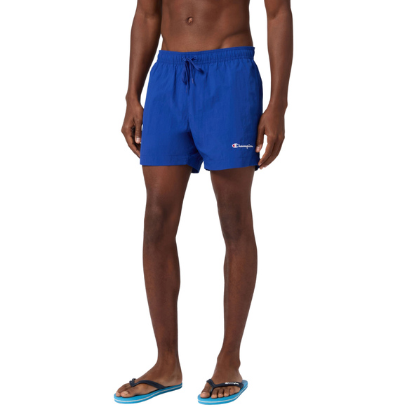 Spodenki kąpielowe męskie Champion Beachshort niebieskie 219979 BS008 