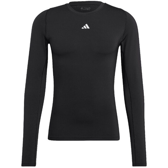 Koszulka mska adidas Techfit Aeroready Long Sleeve Tee czarna HP0626