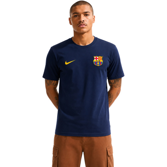 Koszulka męska Nike FC Barcelona Essential granatowa IM1658 498