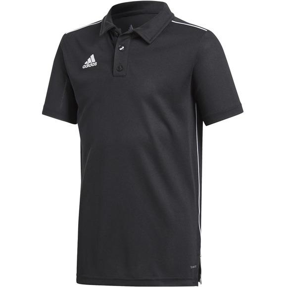 Koszulka dla dzieci adidas Core 18 Polo JUNIOR czarna CE9038
