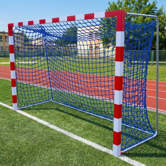 Bramka do piłki ręcznej aluminiowa przenośna/stacjonarna 3x2 m bez siatki