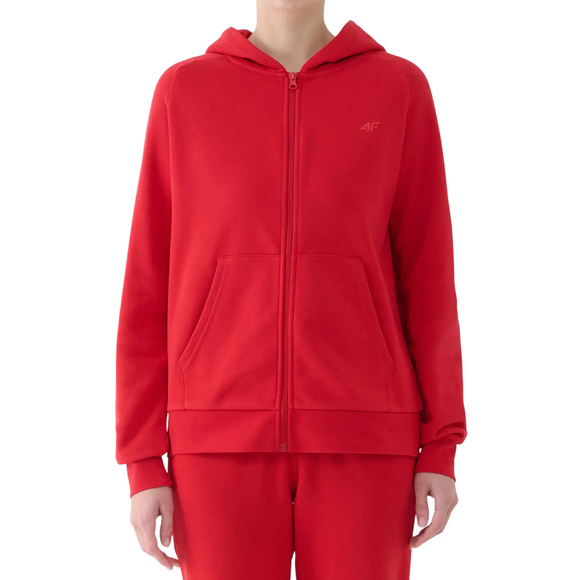 Bluza damska 4F F1763 czerwona 4FWMM00TSWSF1763 062S