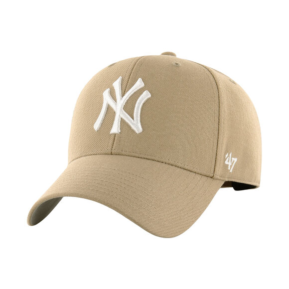 Czapka z daszkiem '47 New York Yankees Wool All ciemny beż B-MVP17WBV-KHB