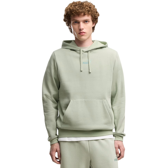 Bluza męska Puma ESS Small No.1 Logo Hoodie jasnozielona 692914 28