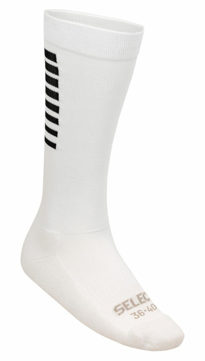 Skarpety piłkarskie treningowe SELECT białe długie