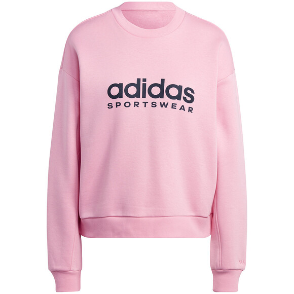 Bluza damska adidas ALL SZN Fleece Graphic różowa IC8716