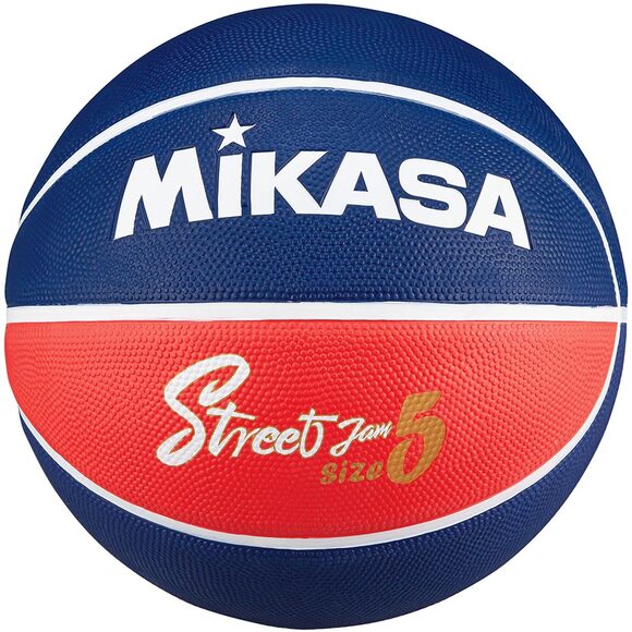 Piłka koszykowa Mikasa granatowo-czerwona BB502B 