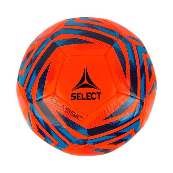 Piłka nożna Select Classic v25 pomarańczowo-niebieska 160074