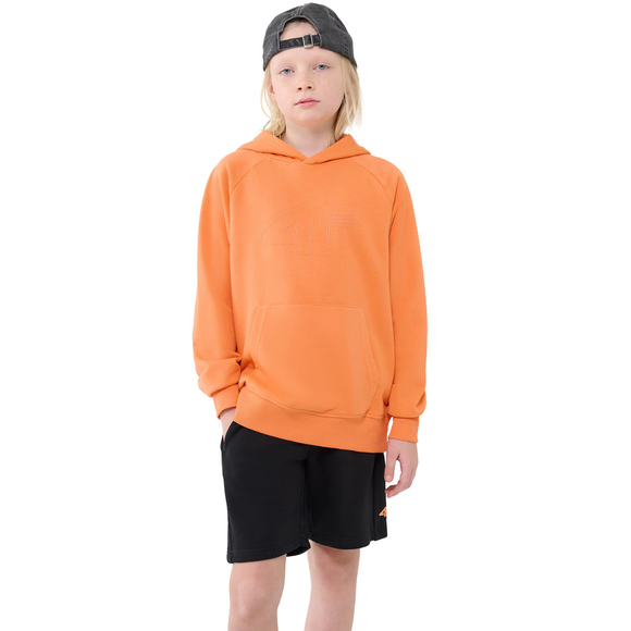 Bluza dla chłopca 4F M1712 pomarańczowa 4FJWSS25TSWSM1712 70S 