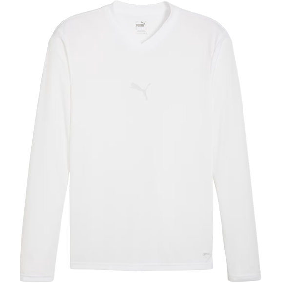 Koszulka męska Puma TeamGOAL Baselayer Tee Longsleeve biała 658777 04