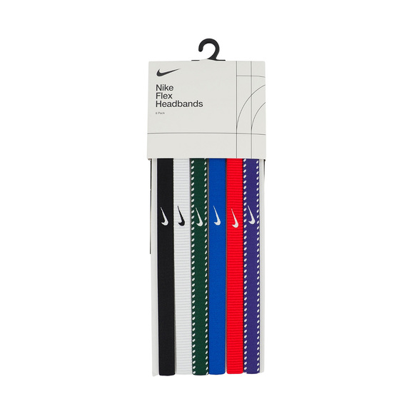 Opaski na włosy Nike Flex Headbands 6 szt. N1011927475OS