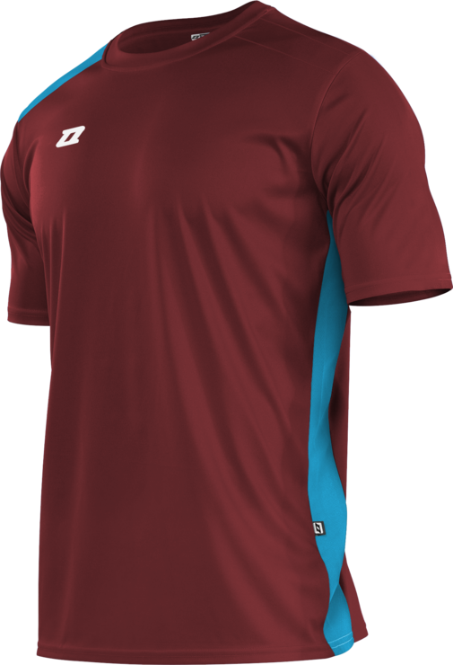 CONTRA SENIOR - koszulka meczowa  kolor: BORDOWY/ZINABLUE