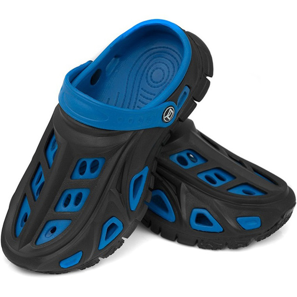 Klapki dla dzieci Aqua-Speed Miami czarno granatowe 01