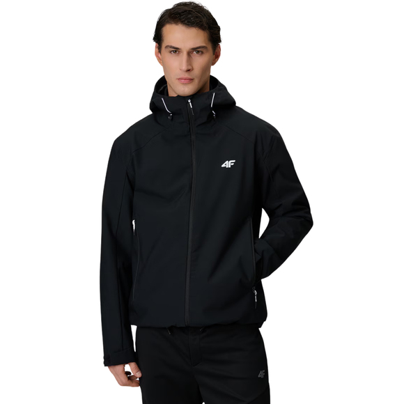 Kurtka męska techniczna 4F M1120 głęboka czerń 4FWSS26TTJAM1120 20S