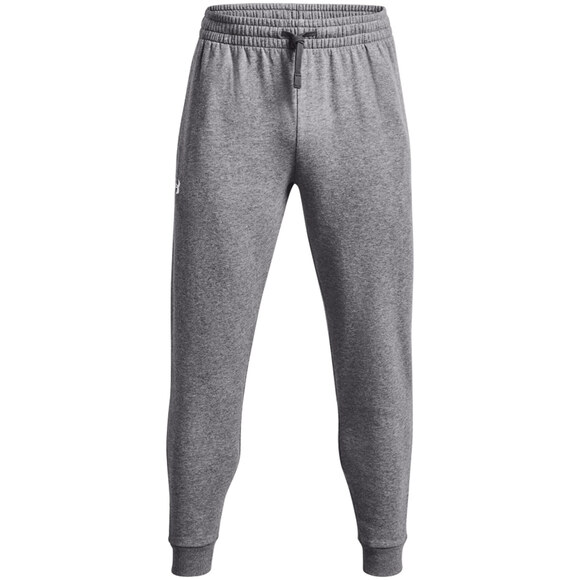 Spodnie męskie Under Armour Rival Fleece Joggers szare 1379774 025