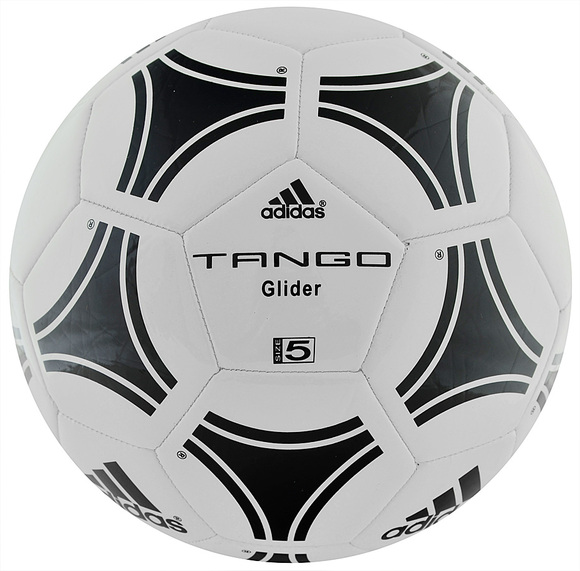 Piłka nożna adidas Tango Glider biało-czarna S12241