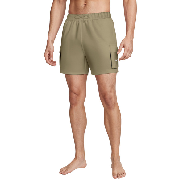 Spodenki kąpielowe Nike Voyage Solid Essenti Parac khaki NESSG454 241