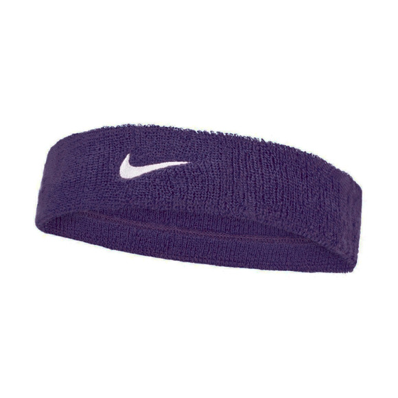 Opaska na głowę Nike Swoosh Classic fioletowa N1012407588