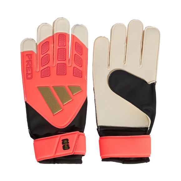 Rękawice bramkarskie adidas Predator Training pomarańczowo-czarne KZ2088