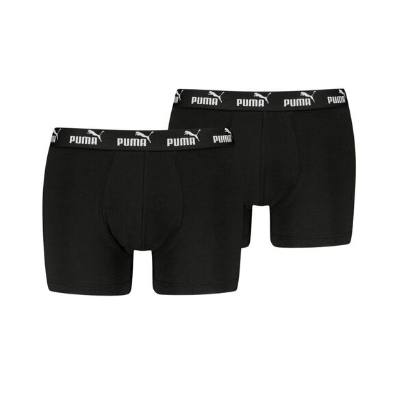Bokserki męskie Puma Elements Basic 2P czarne 938753 09