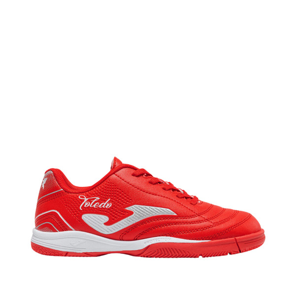 Buty piłkarskie dla dzieci Joma Toledo Indoor 2606 czerwone TOJW2606IN
