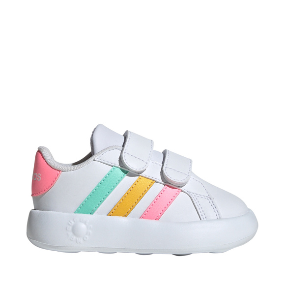 Buty dla dzieci adidas Grand Court 2.0 Kids białe IE1371