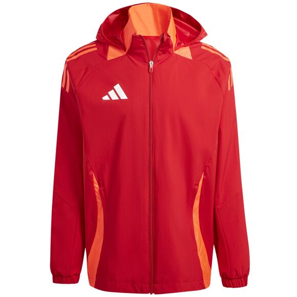 Kurtka męska adidas Tiro 24 Competition All-Weather czerwona IR9522