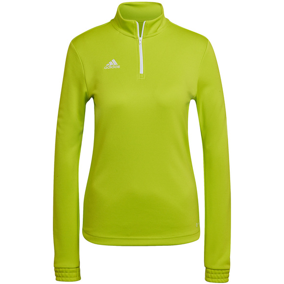 Bluza damska adidas Entrada 22 Top Training limonkowa HC5052