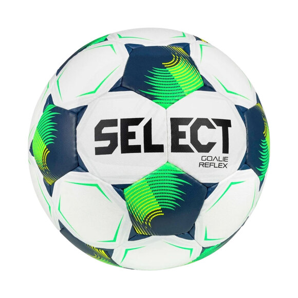 Piłka nożna Select Goalie Reflex v26 biało-zielona 150052