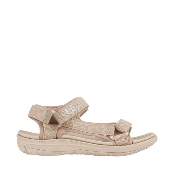 Sandały damskie Lee Cooper beżowe LCW-25-34-3560LA
