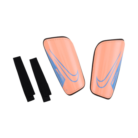 Ochraniacze piłkarskie dla dzieci Nike Mercurial Hardshell pomarańczowe DN3614 852