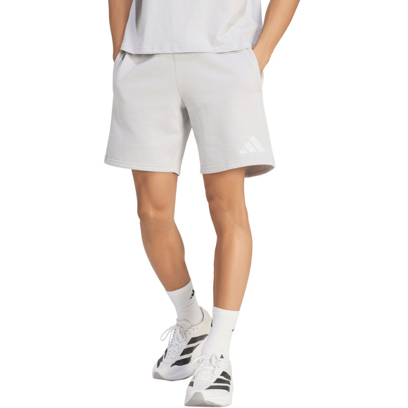 Spodenki męskie adidas Entrada 26 Sweat szare KF5922
